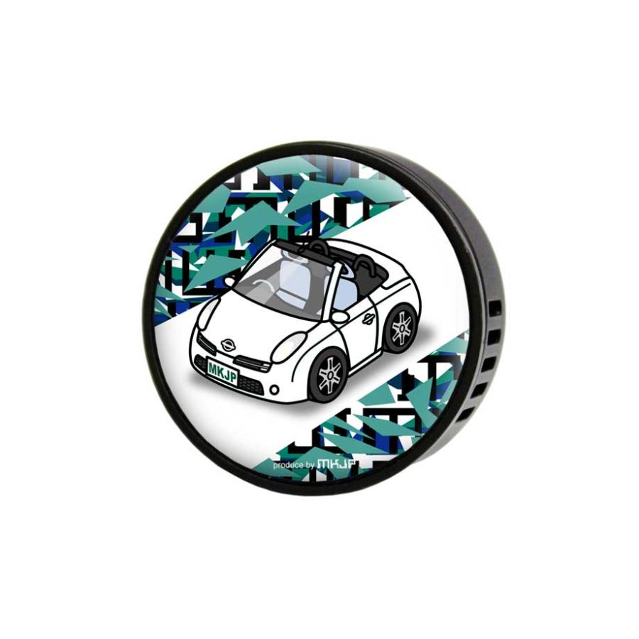 【miyako】くるま・Hi!吹き出し・メンダコ　ブローチ 芳香剤 車 エアコン吹き出し口 エアコン 車好き 消臭 マイクラC+C K12