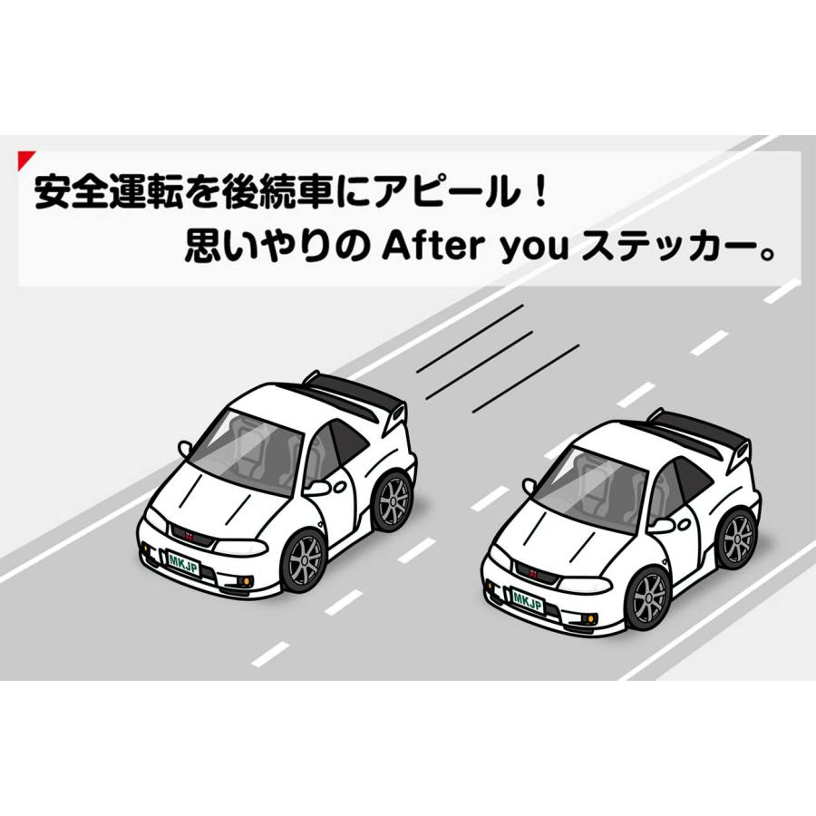 MKJP お先にどうぞステッカー 2枚入り ニッサン スカイライン GTR33 BNR33 ゆうメール送料無料｜mkjp｜03