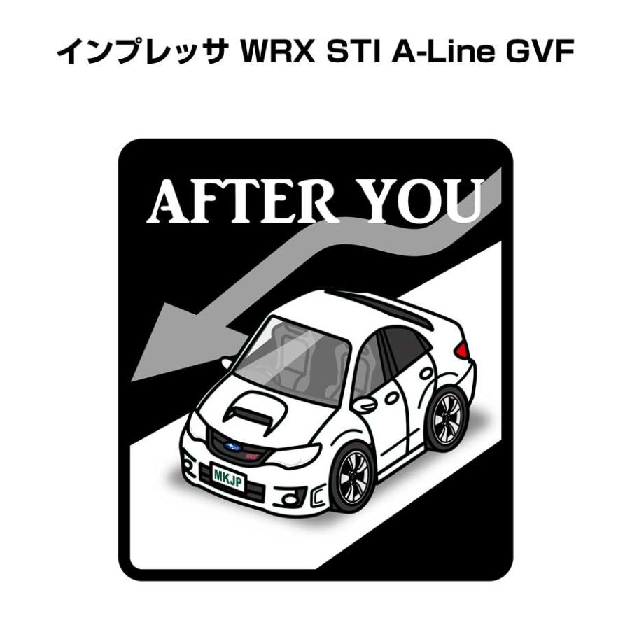 MKJP お先にどうぞステッカー 2枚入り スバル インプレッサ WRX MKJP お先にどうぞステッカー 2枚入り スバル インプレッサ WRX