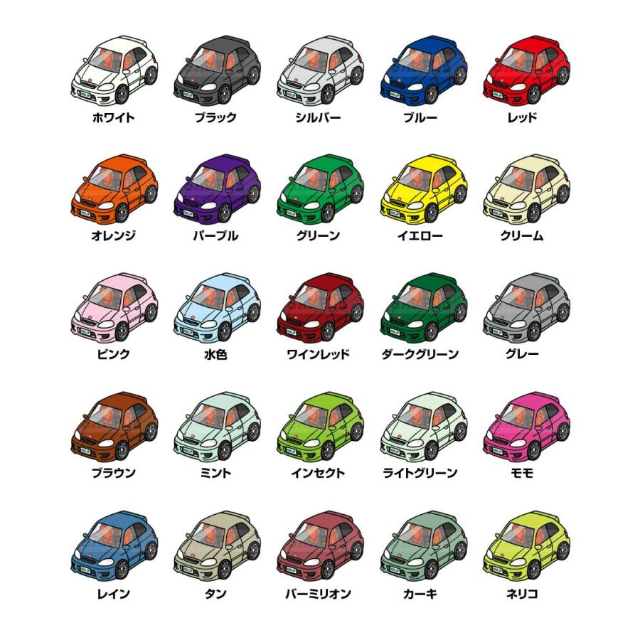 MKJP BABY IN CARステッカー 2枚入り ホンダ シビックタイプR EK9 ゆう