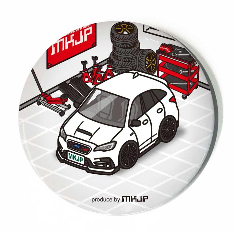 缶バッジ キーホルダー 丸型 31mm 54mm 車 車好き レヴォーグ STI