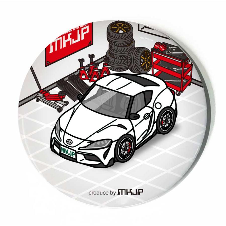 缶バッジ キーホルダー 丸型 31mm 54mm 車 車好き スープラ DB82