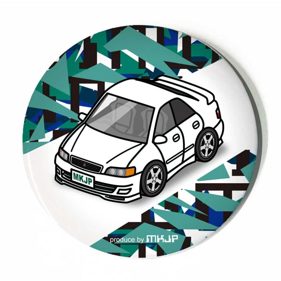 缶バッジ キーホルダー 丸型 31mm 54mm 車 車好き チェイサー ツアラー