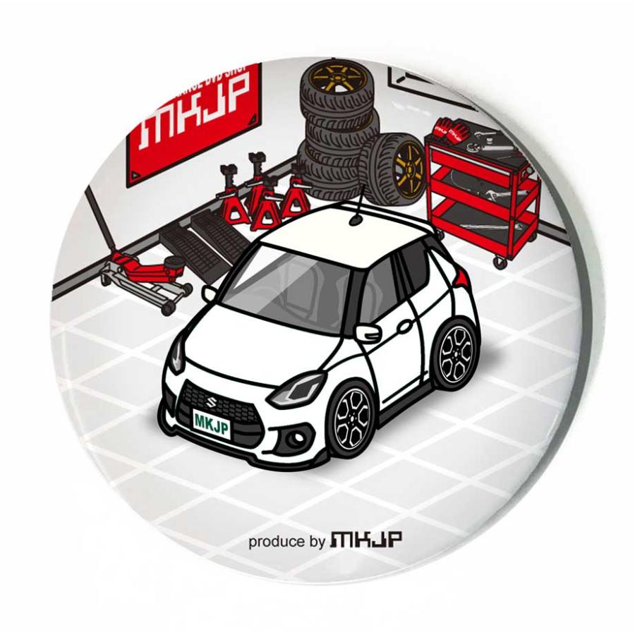 缶バッジ キーホルダー 丸型 31mm 54mm 車 車好き スイフトスポーツ