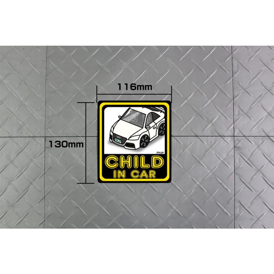 MKJP CHILD IN CARステッカー 2枚入り 外車 フォルクスワーゲン ゴルフ GT 1K ゆうメール送料無料｜mkjp｜07