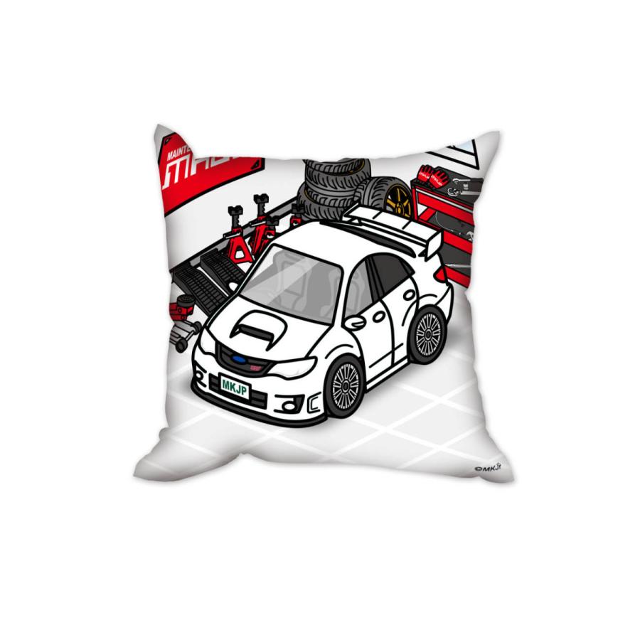 クッション 車好き プレゼント 車 誕生日 男性 腰痛 スバル