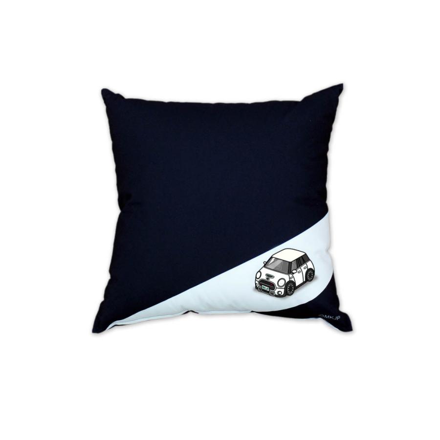 クッション 車好き プレゼント 車 誕生日 男性 腰痛 外車 MINI COOPER