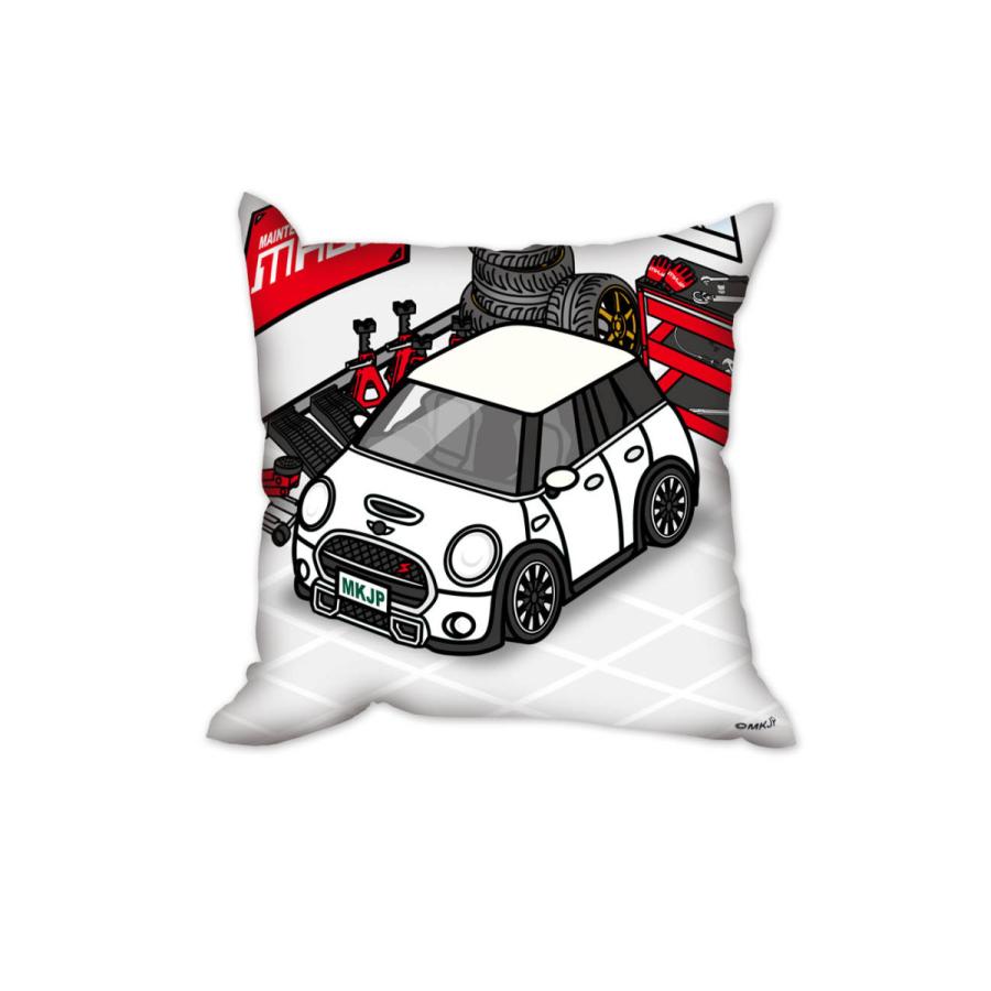 クッション 車好き プレゼント 車 誕生日 男性 腰痛 外車 MINI COOPER
