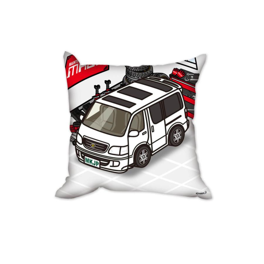 クッション 車好き プレゼント 車 誕生日 男性 腰痛 トヨタ ハイエース
