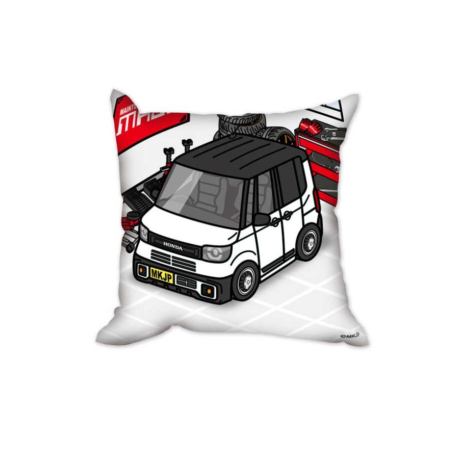 クッション 車好き プレゼント 車 誕生日 男性 腰痛 ホンダ N-BOX JOY