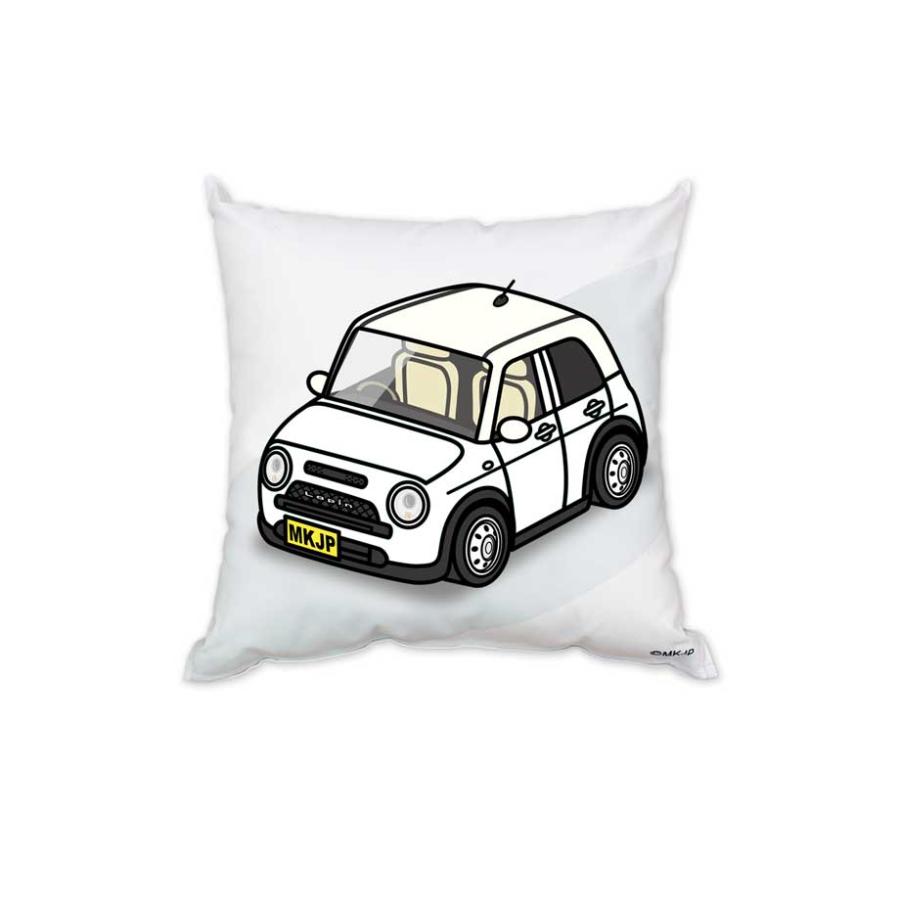 クッション 車好き プレゼント 車 誕生日 男性 腰痛 スズキ ラパン LC