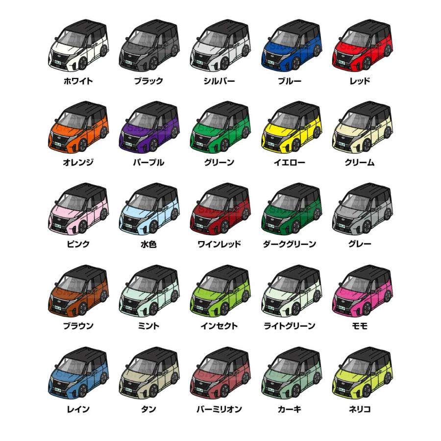 MKJP ドラレコステッカー 2枚入り ニッサン セレナ ハイウェイスター
