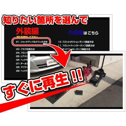 MKJP ホンダ N-BOX JF3 メンテナンスDVD 内装＆外装 ゆうメール送料無料｜mkjp｜09