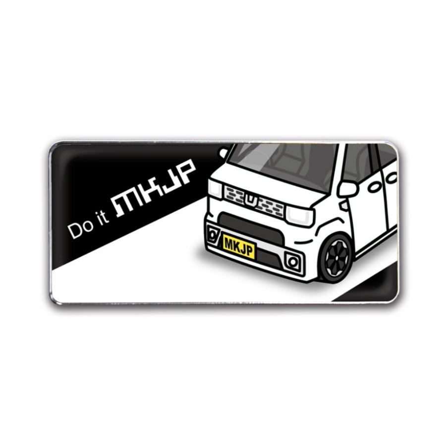 MKJP 車種別エンブレム 2個入り H25mm×W55mm ダイハツ ウェイク LA700S