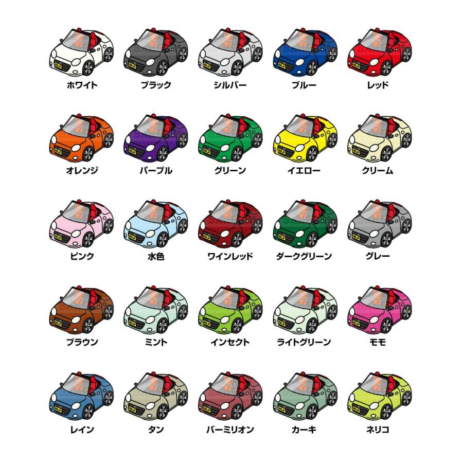 MKJP 車種別エンブレム 2個入り H25mm×W55mm ダイハツ コペン セロ
