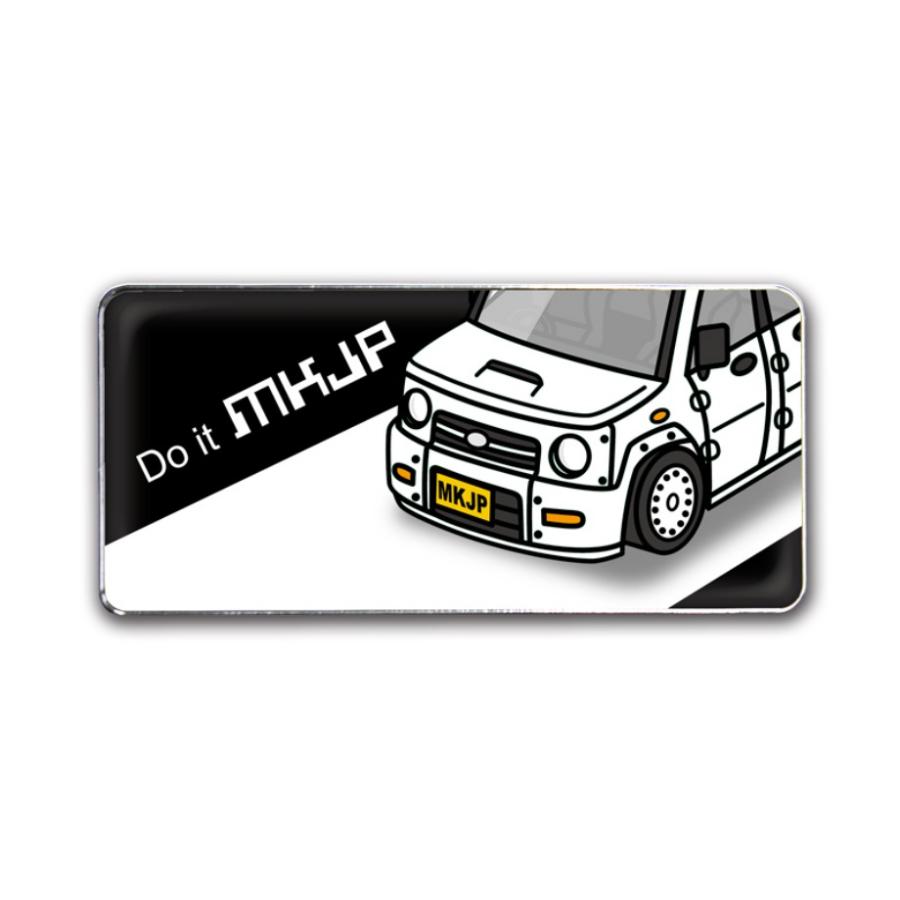 MKJP 車種別エンブレム 2個入り H25mm×W55mm ダイハツ ネイキッド L750