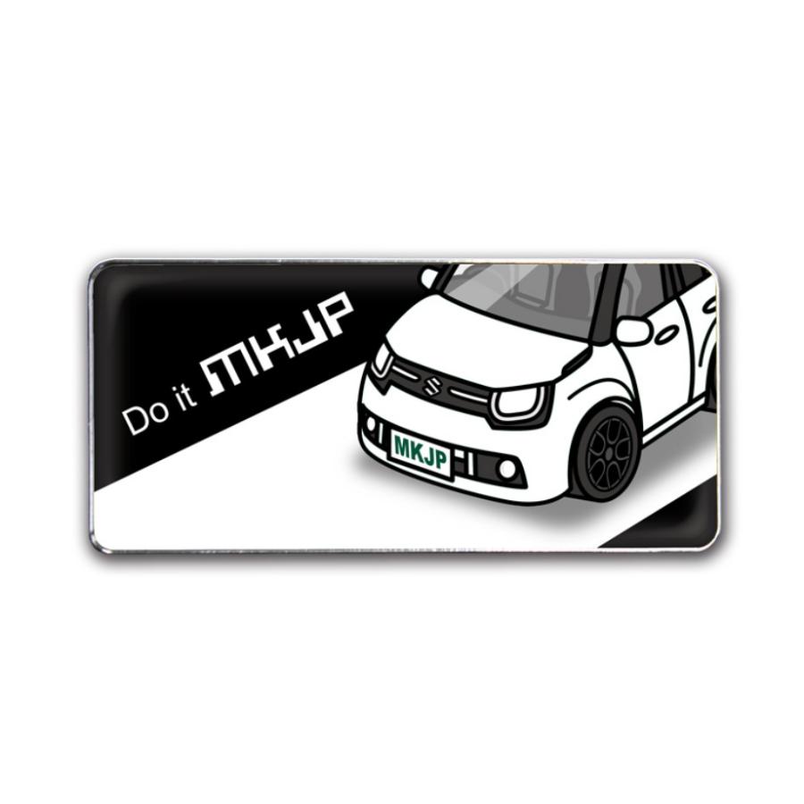 MKJP 車種別エンブレム 2個入り H25mm×W55mm スズキ イグニス FF21S