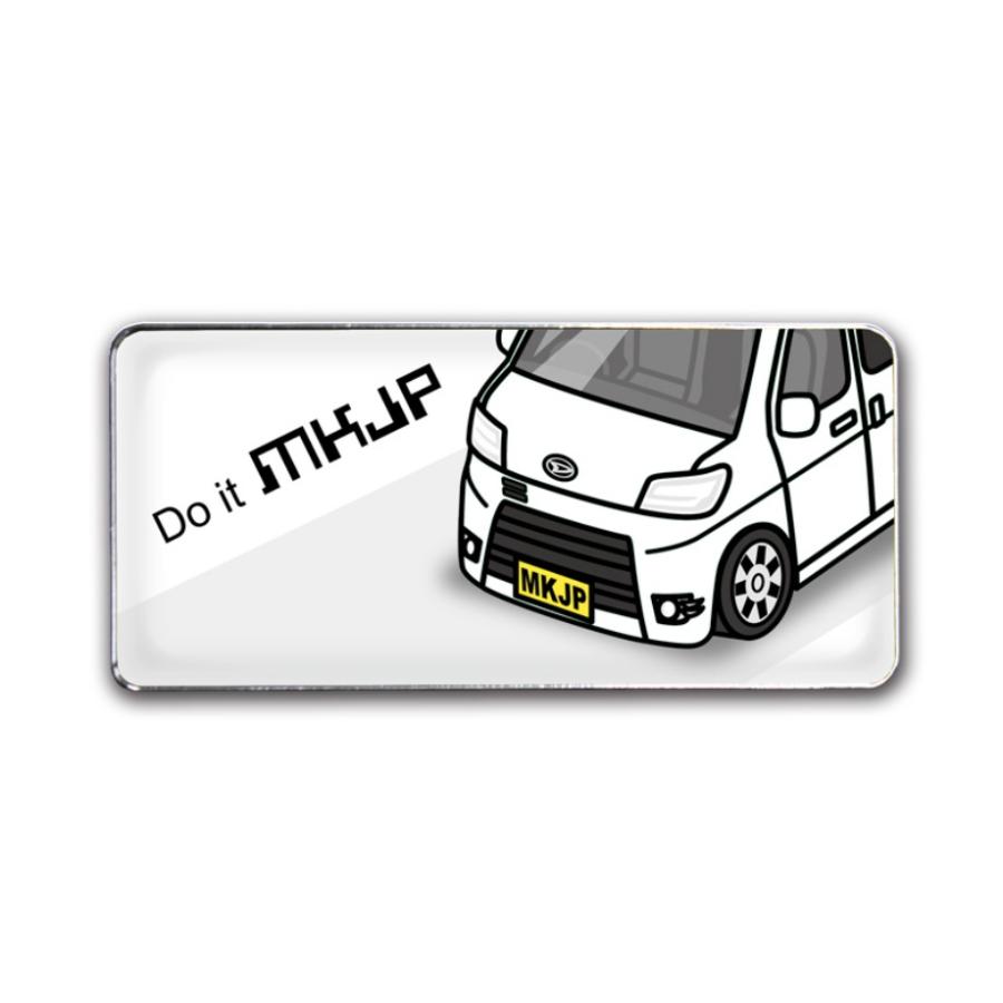 MKJP 車種別エンブレム 2個入り H25mm×W55mm ダイハツ ハイゼット
