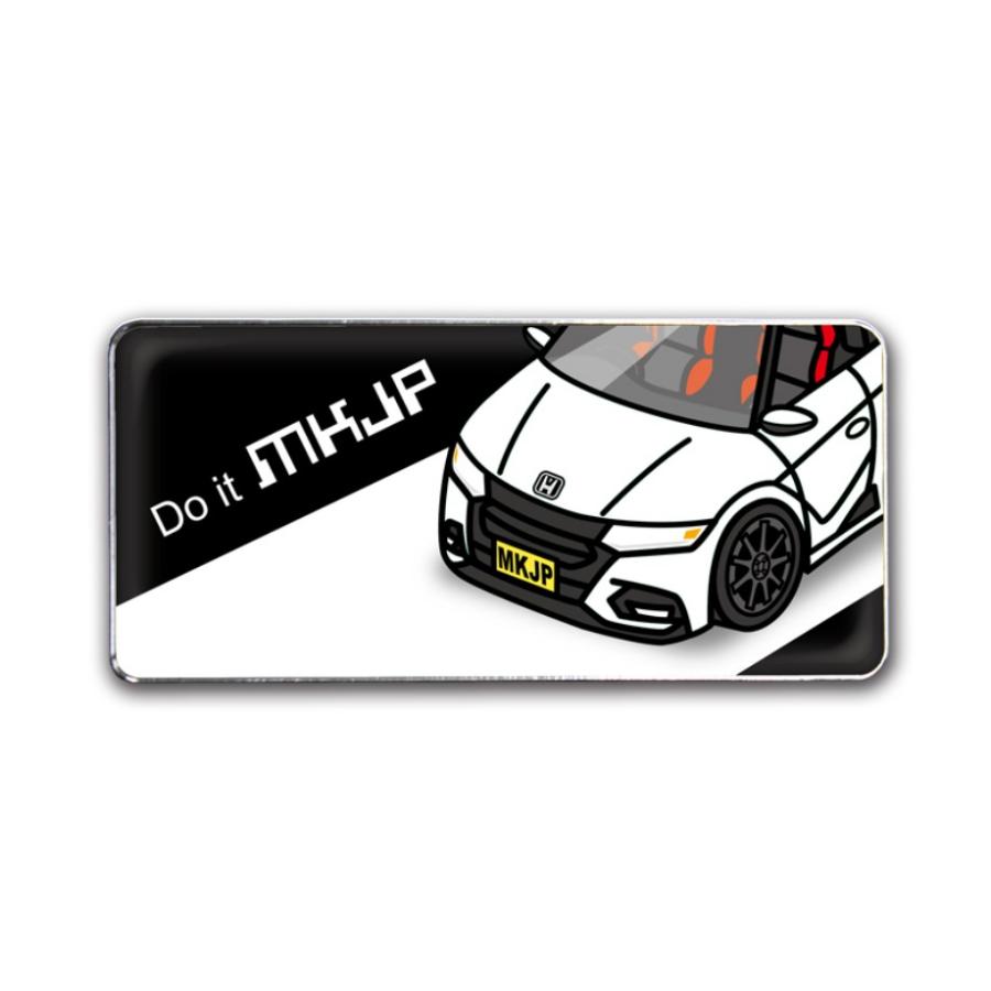 MKJP 車種別エンブレム 2個入り H25mm×W55mm ホンダ S660 モデューロX