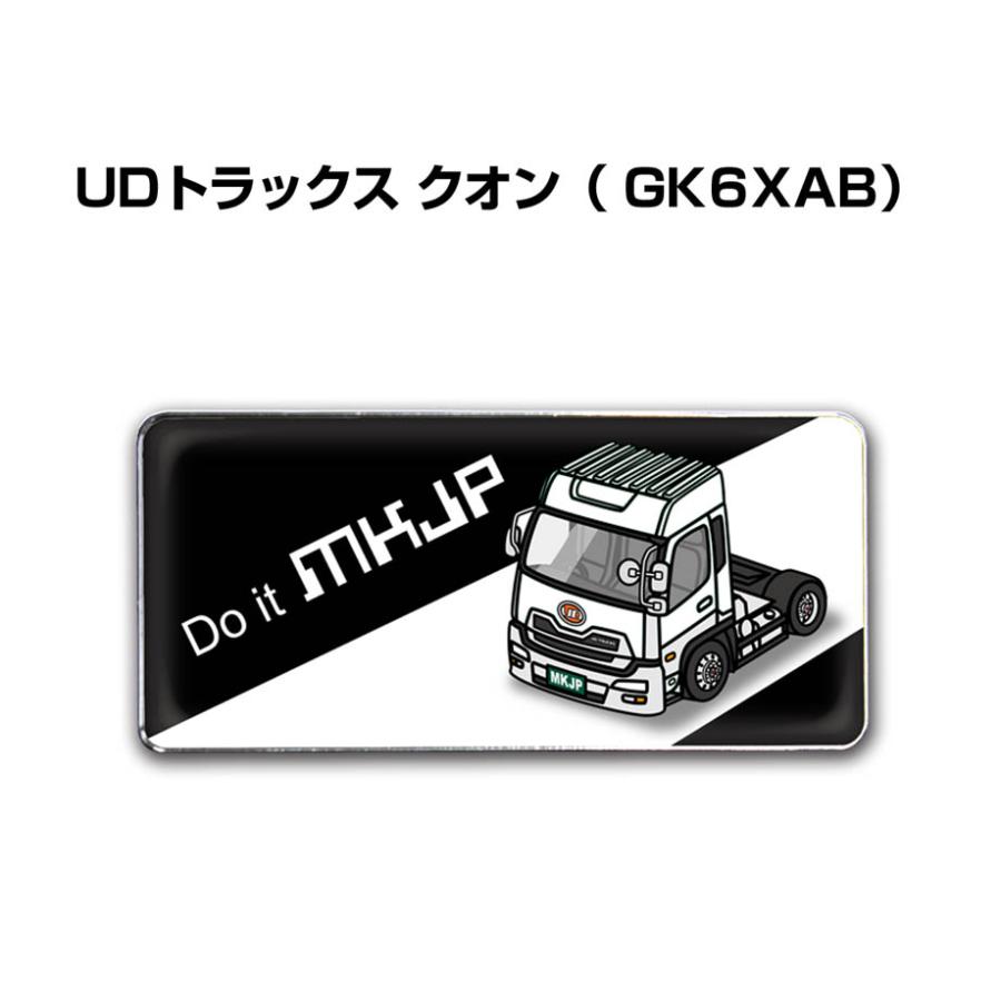 MKJP 車種別エンブレム 2個入り H25mm×W55mm 外車 UDトラックス MKJP 車種別エンブレム 2個入り H25mm×W55mm 外車 UDトラックス