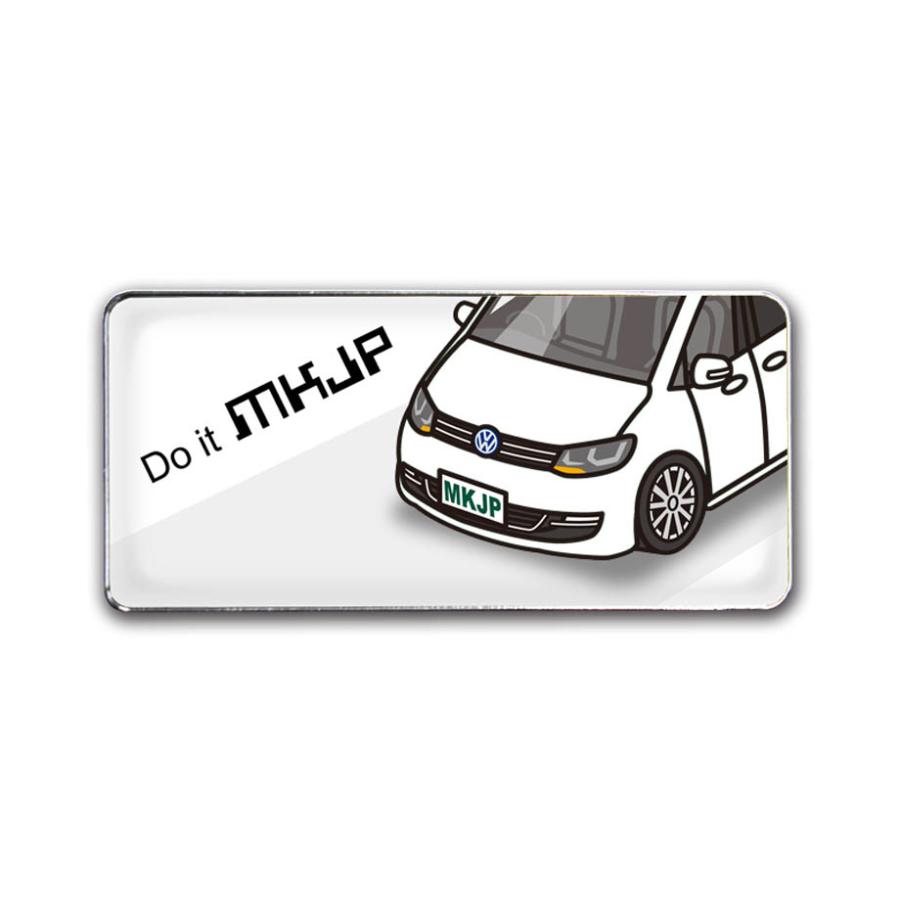 MKJP 車種別エンブレム 2個入り H25mm×W55mm 外車