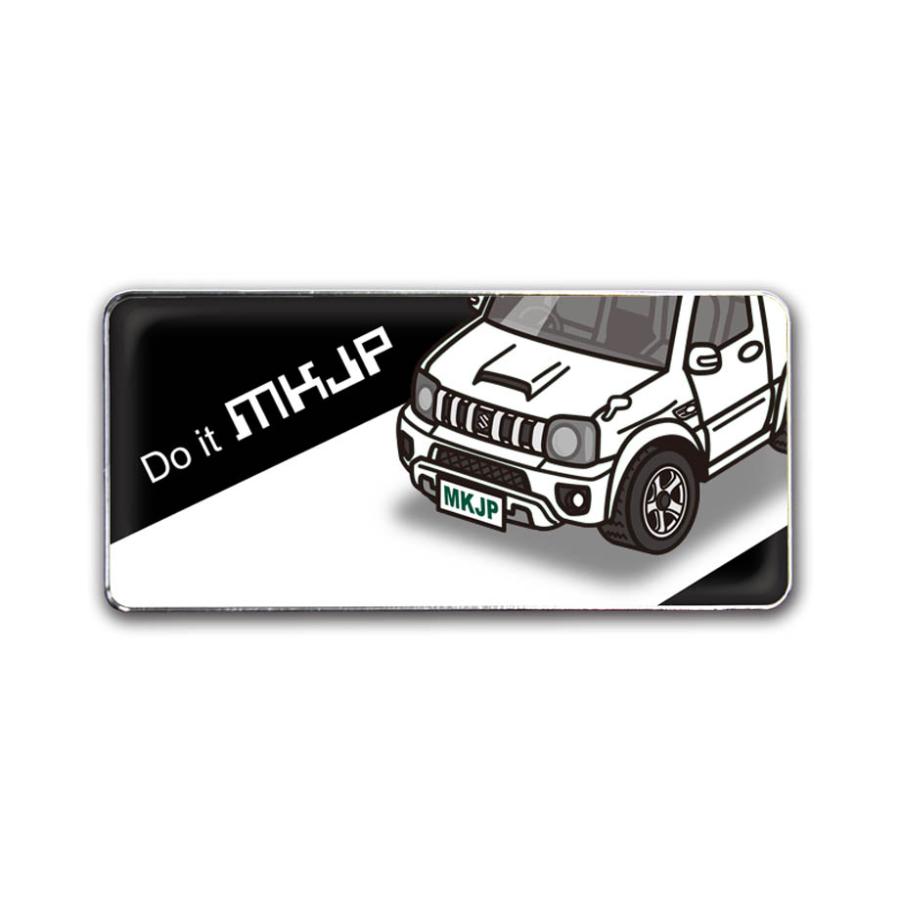 MKJP 車種別エンブレム 2個入り H25mm×W55mm スズキ ジムニー シエラ