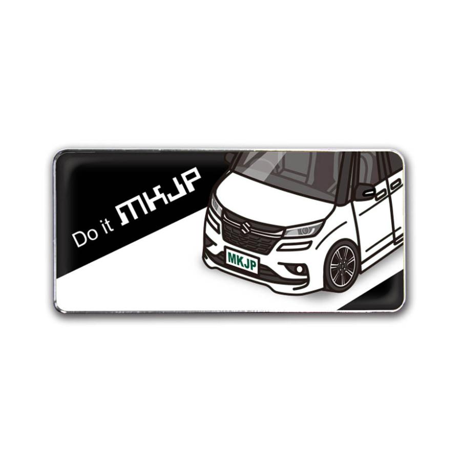 MKJP 車種別エンブレム 2個入り H25mm×W55mm スズキ ソリオ