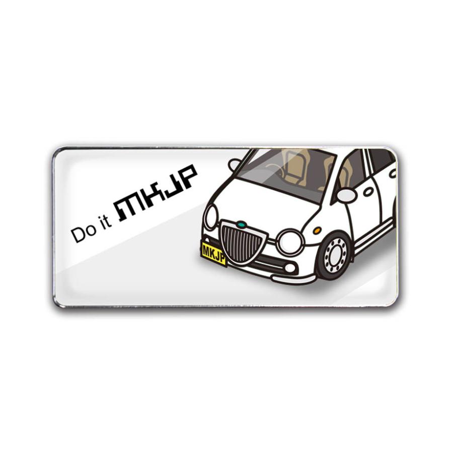 MKJP 車種別エンブレム 2個入り　H25mm×W55mm ダイハツ オプティ L300S ゆうメール送料無料 |  | 03