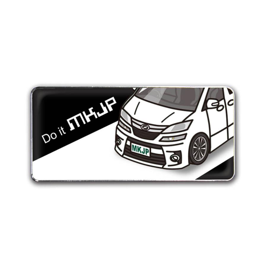 MKJP 車種別エンブレム 2個入り H25mm×W55mm トヨタ ヴェル