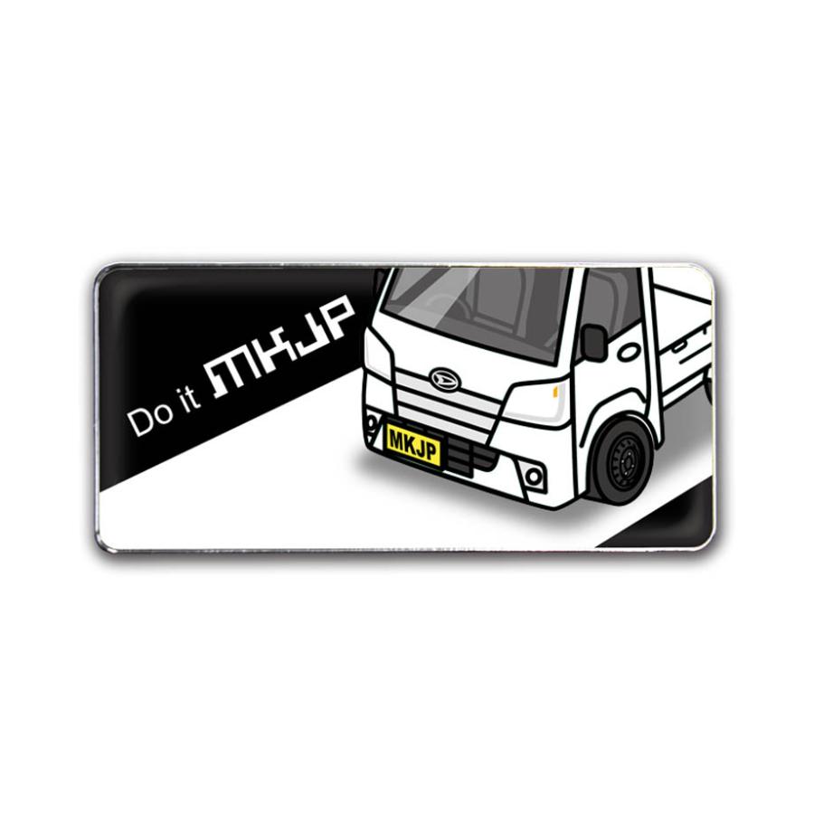 MKJP 車種別エンブレム 2個入り H25mm×W55mm ダイハツ ハイゼット