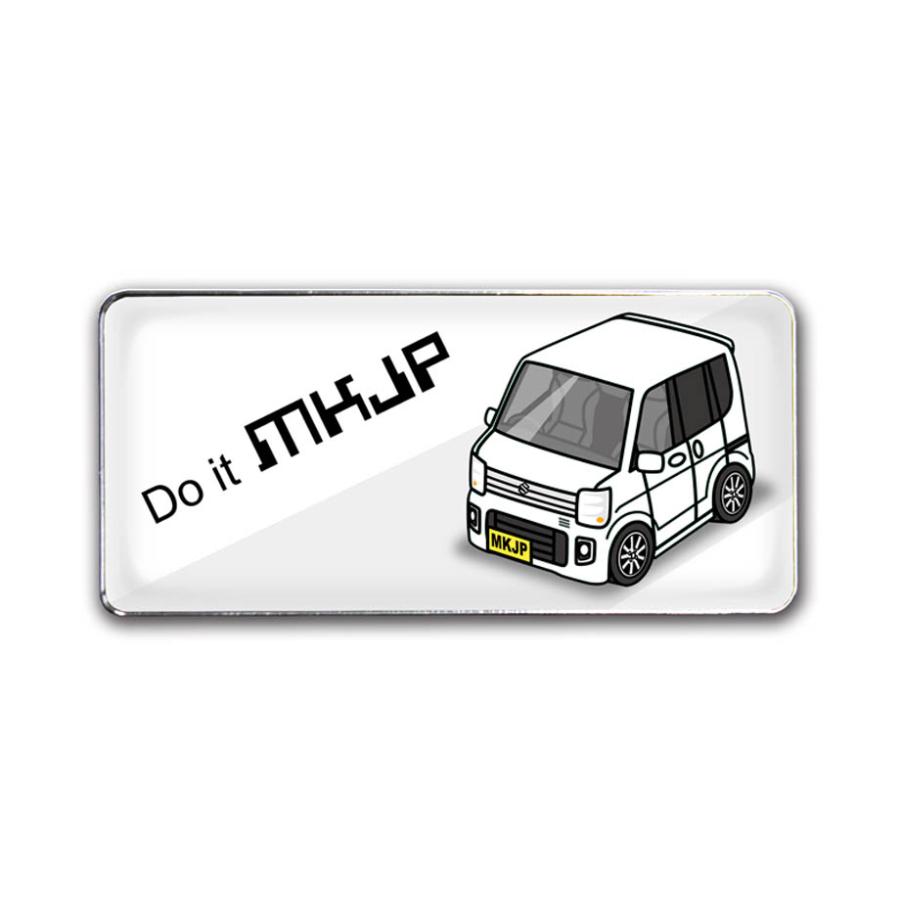 MKJP 車種別エンブレム 2個入り H25mm×W55mm スズキ エブリイワゴン