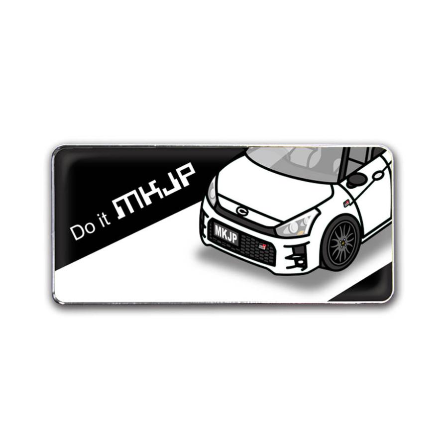 MKJP 車種別エンブレム 2個入り H25mm×W55mm トヨタ コペン GR LA400K
