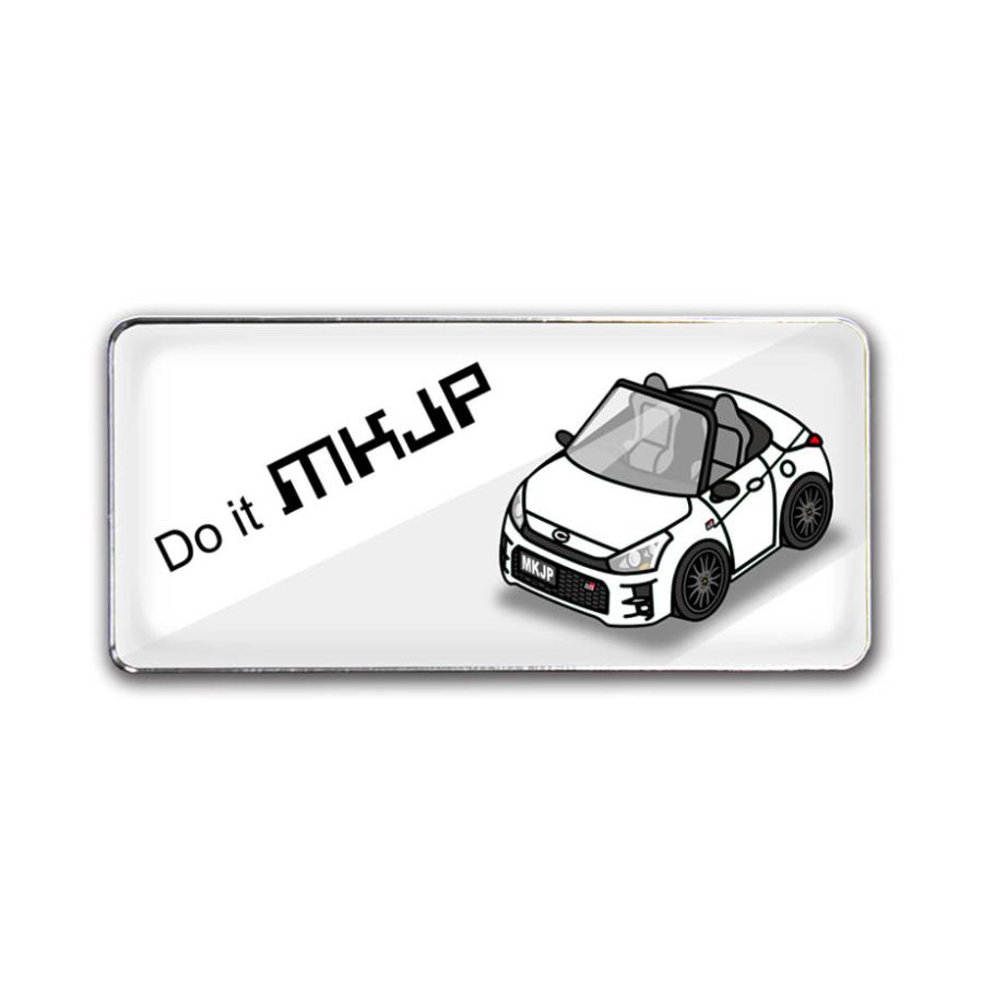 MKJP 車種別エンブレム 2個入り H25mm×W55mm トヨタ コペン GR LA400K