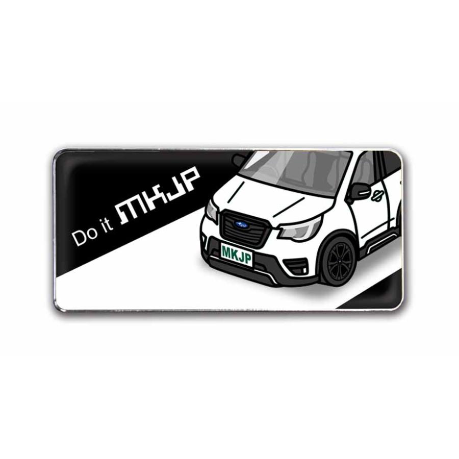 MKJP 車種別エンブレム 2個入り H25mm×W55mm スバル フォレスター SK9 