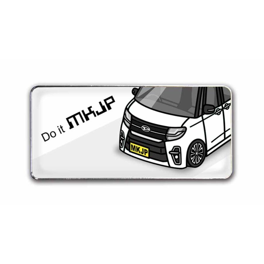 MKJP 車種別エンブレム 2個入り H25mm×W55mm ダイハツ タント カスタム