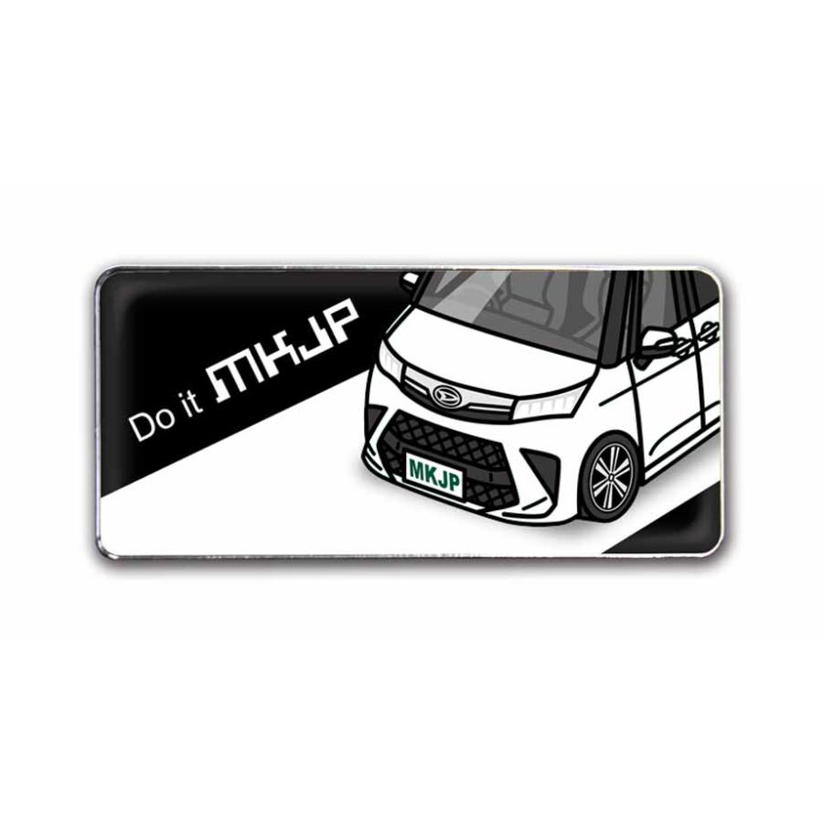 MKJP 車種別エンブレム 2個入り H25mm×W55mm ダイハツ トール M900S
