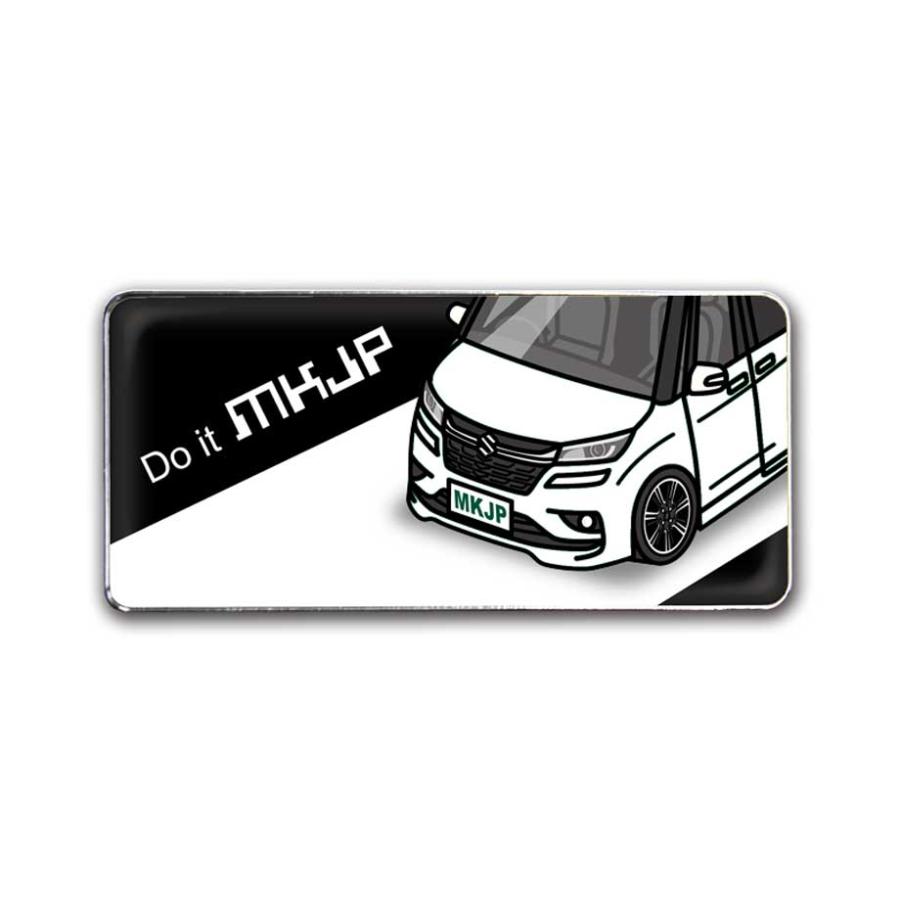 MKJP 車種別エンブレム 2個入り H25mm×W55mm スズキ ソリオ