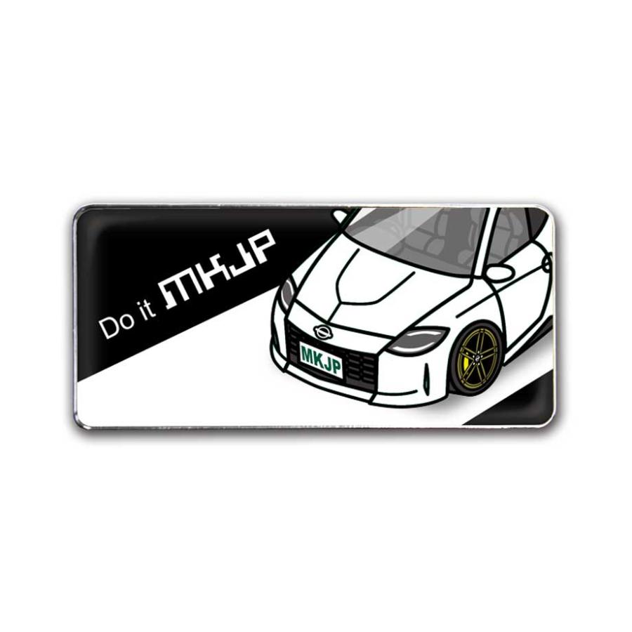 MKJP 車種別エンブレム 2個入り H25mm×W55mm ニッサン フェアレディZ
