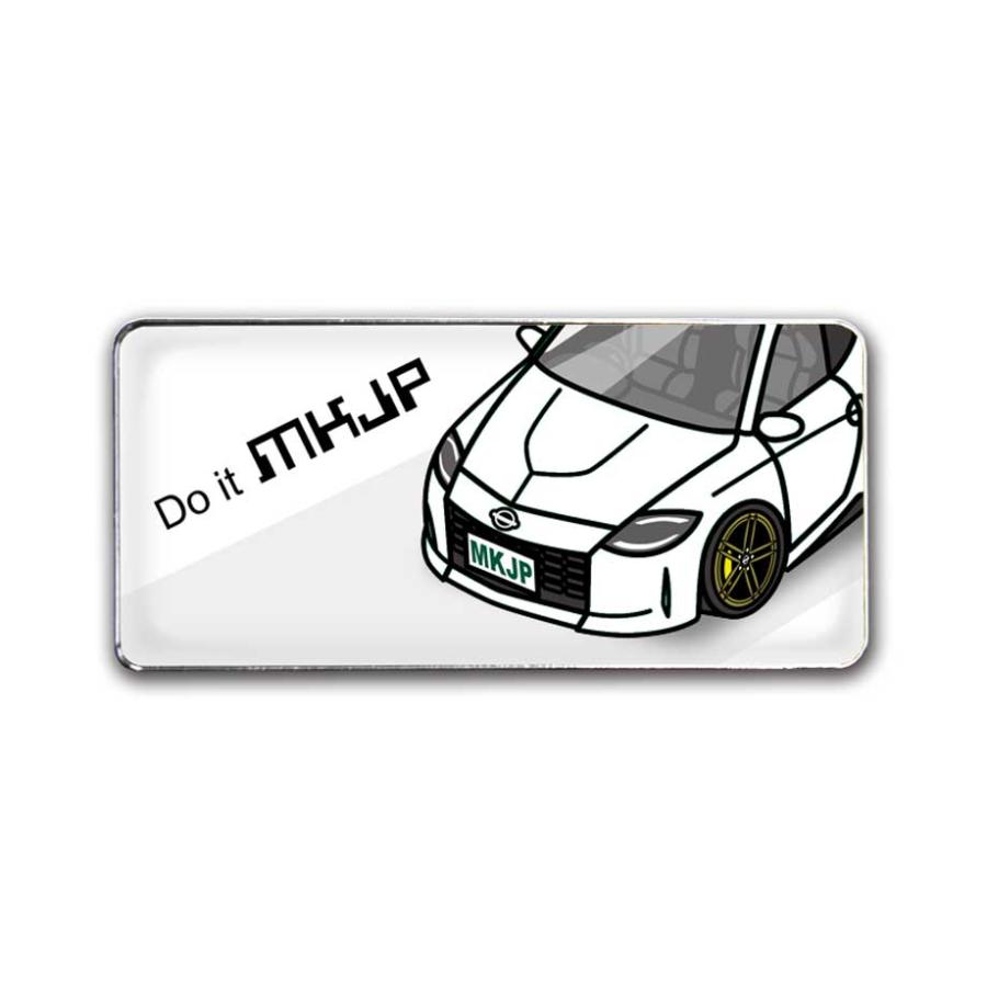 MKJP 車種別エンブレム 2個入り H25mm×W55mm ニッサン フェアレディZ