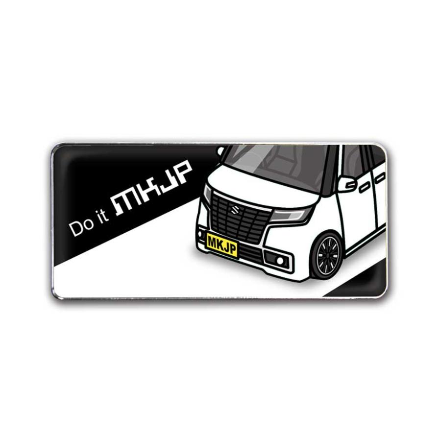 MKJP 車種別エンブレム 2個入り　H25mm×W55mm スズキ スペーシアカスタム MK53S ゆうメール送料無料 |  | 01