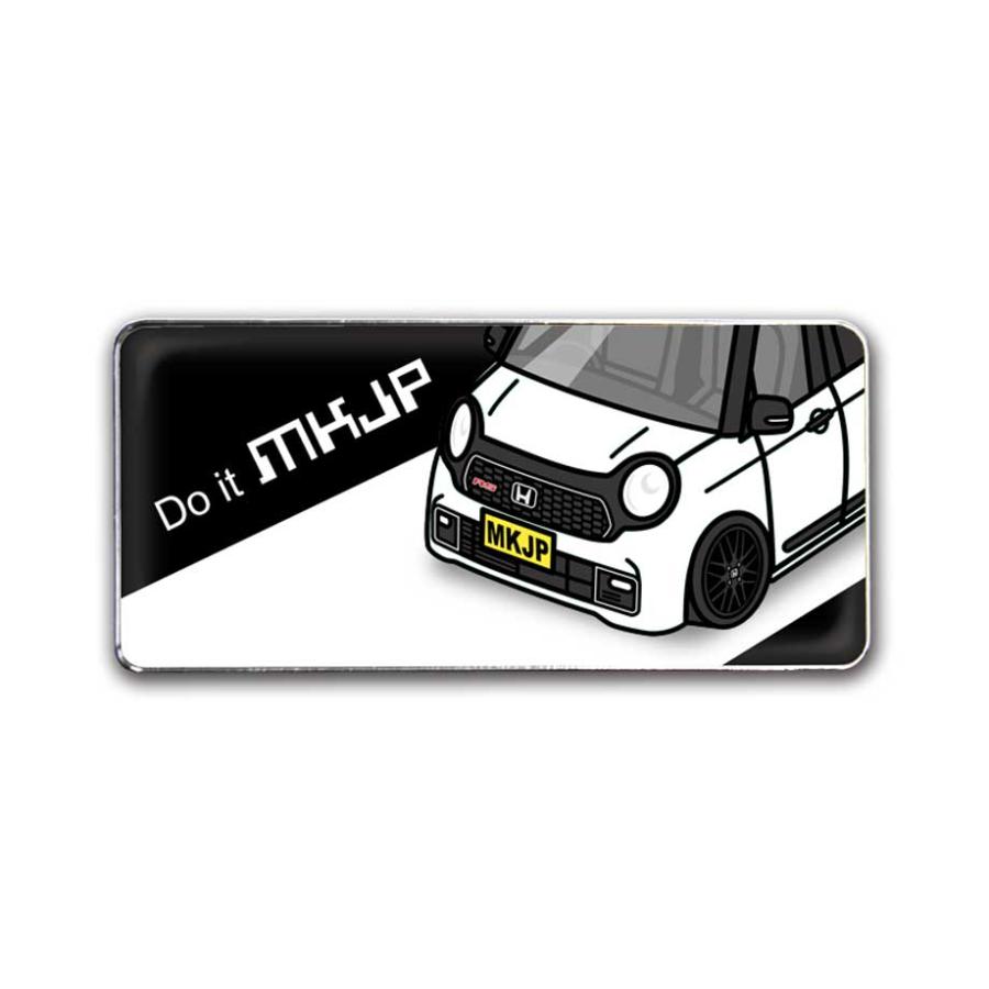 MKJP 車種別エンブレム 2個入り H25mm×W55mm ホンダ N-ONE RS JG3
