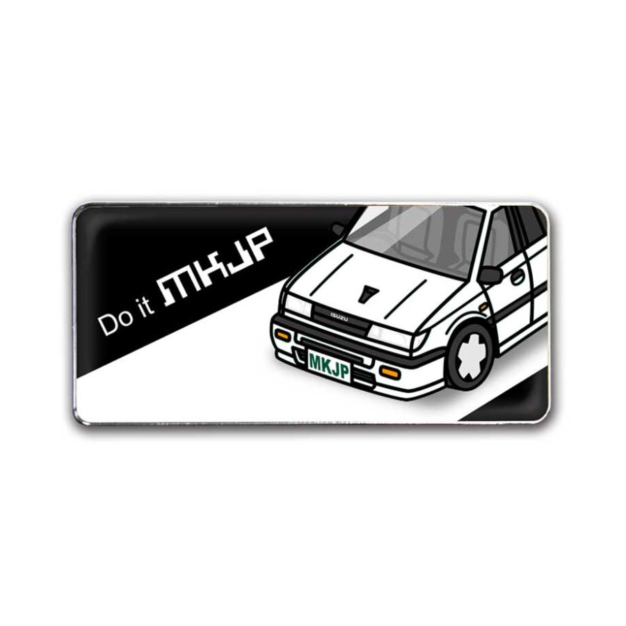 MKJP 車種別エンブレム 2個入り H25mm×W55mm いすゞ ジェミニ JT150