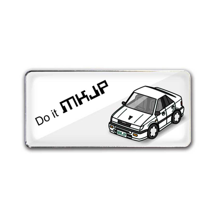 いすゞジェミニ ドマーニ フロントグリル エンブレムセット USDM JDM MKJP 車種別エンブレム 2個入り H25mm×W55mm いすゞ ジェミニ JT150