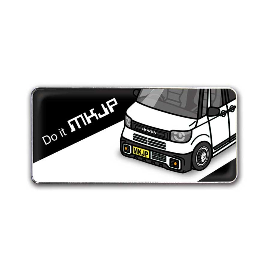 MKJP 車種別エンブレム 2個入り H25mm×W55mm ホンダ N-BOX JOY JF5