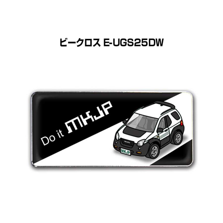 MKJP 車種別エンブレム 2個入り H25mm×W55mm いすゞ ビークロス E