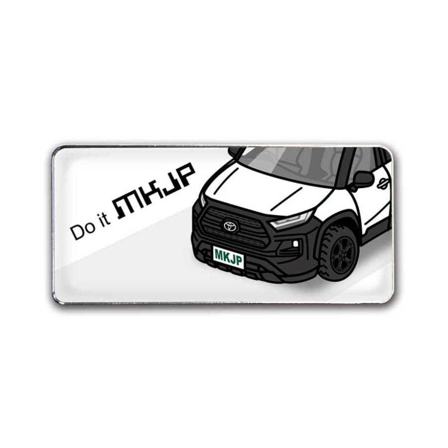 MKJP 車種別エンブレム 2個入り H25mm×W55mm トヨタ RAV4