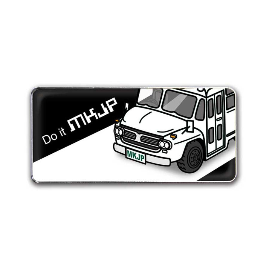 MKJP 車種別エンブレム 2個入り H25mm×W55mm いすゞ ボンネットバス