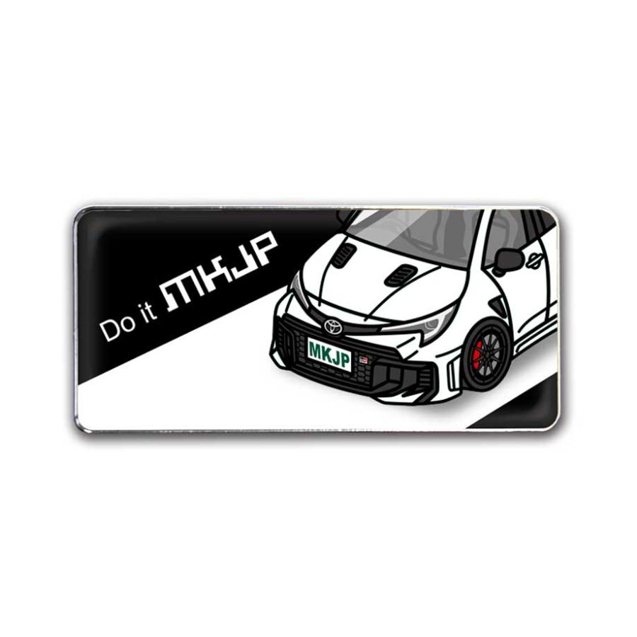 MKJP 車種別エンブレム 2個入り H25mm×W55mm GRカローラ 2025 GZEA14H