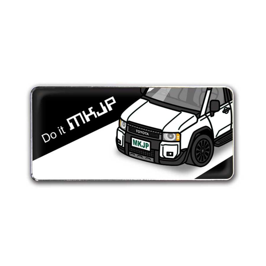 MKJP 車種別エンブレム 2個入り H25mm×W55mm ランドクルーザー 250
