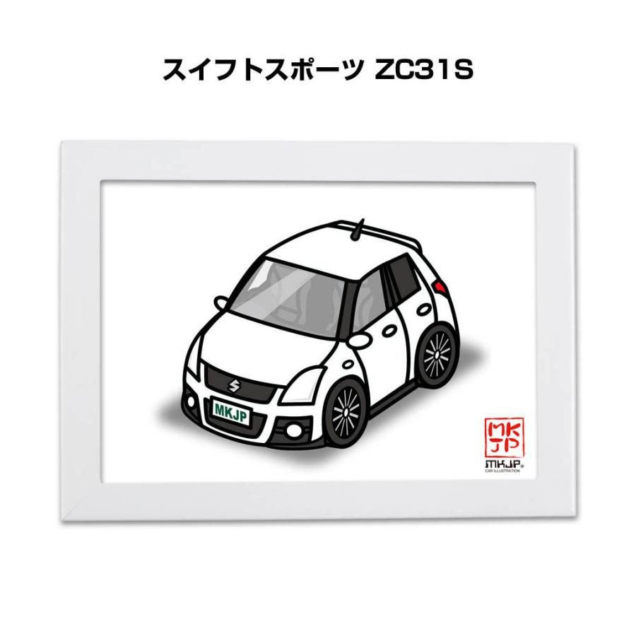 Mkjp イラストa5 フレーム付き スズキ スイフトスポーツ Zc31s ゆうメール送料無料 Illust A5 0123 ドレスアップパーツショップmkjp 通販 Yahoo ショッピング